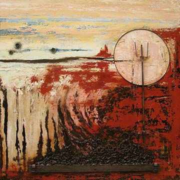 dave goldman Asheville mixed media painting